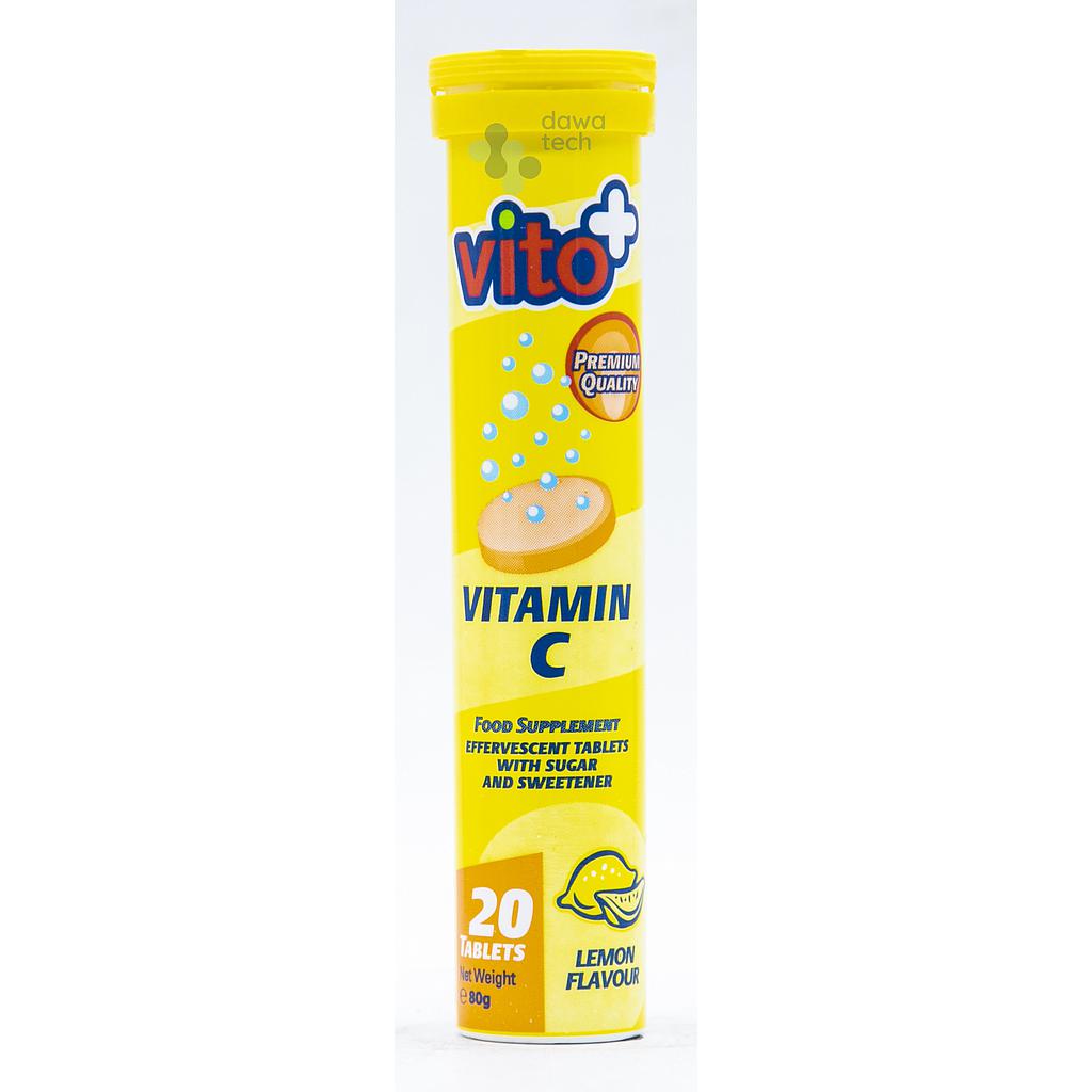 VITO VIT.C orange 1000mg/20EFF TAB